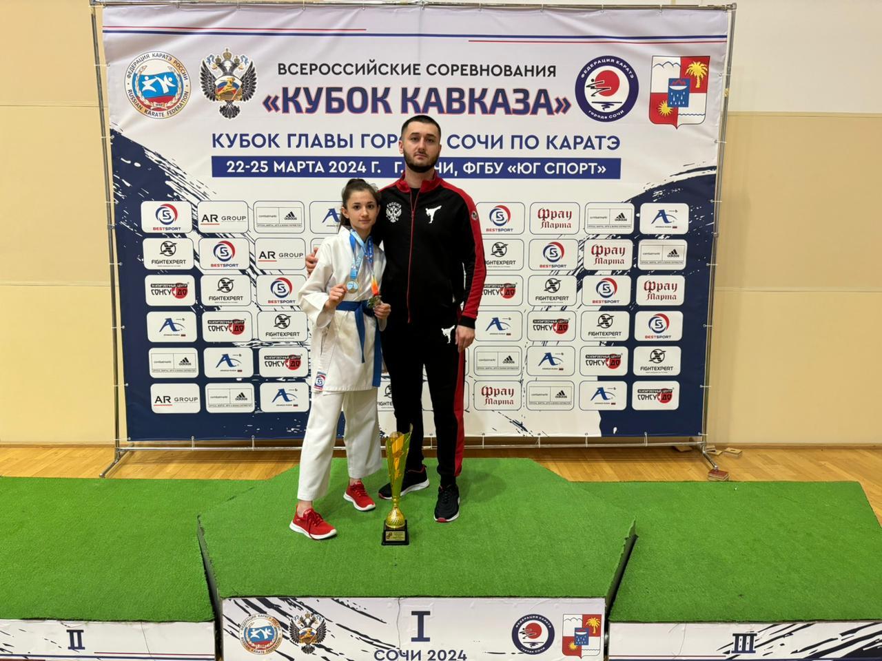 Галкина Арина призер Всероссийских соревнований.